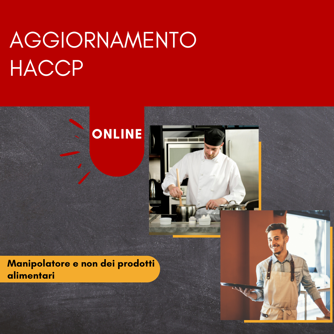CORSO DI AGGIORNAMENTO PER PERSONALE ALIMENTARISTA - CATEGORIA 